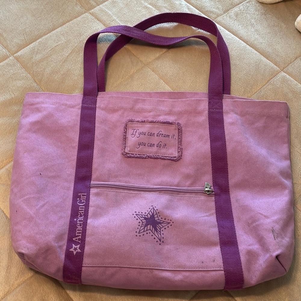 American Girl tote